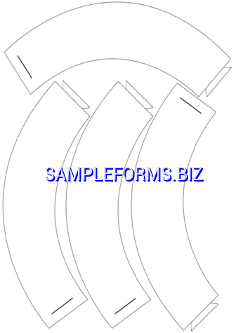Cupcake Wrapper Template 3 pdf free